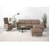 sit&more Ecksofa "Grenoble L-Form mit Federkern", wahlweise mit Bettfunktion, Bettkasten, Arm- und Kopfteilverstellung