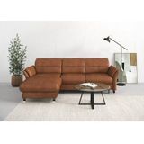 sit&more Ecksofa Grenoble L-Form mit Federkern, wahlweise mit Bettfunktion, Bettkasten, Arm- und Kopfteilverstellung