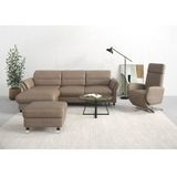 sit&more Ecksofa "Grenoble L-Form mit Federkern", wahlweise mit Bettfunktion, Bettkasten, Arm- und Kopfteilverstellung