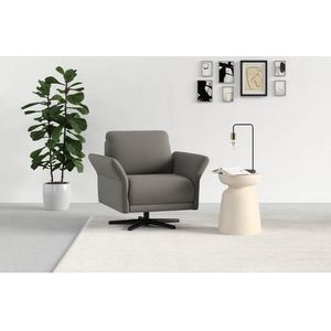 sit&more Draaibare fauteuil YOLO met kruispoot