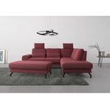 sit&more Ecksofa "Cinturo L-Form", inklusive Sitztiefenverstellung und Federkern, Sitzhöhe 45 cm