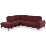sit&more Ecksofa "Cinturo L-Form", inklusive Sitztiefenverstellung und Federkern, Sitzhöhe 45 cm