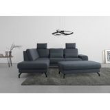 sit&more Ecksofa »Cinturo L-Form«, inklusive Sitztiefenverstellung und Federkern, Sitzhöhe 45 cm