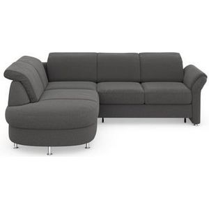 sit&more Ecksofa »Apulia L-Form«, wahlweise Bettfunktion, Bettkasten und Kopf- und Armteilverstellung