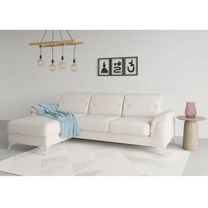 sit&more Ecksofa »Sinatra L-Form«, mit Recamiere, optinal mit Kopfteilverstellung und Armteilfunktion