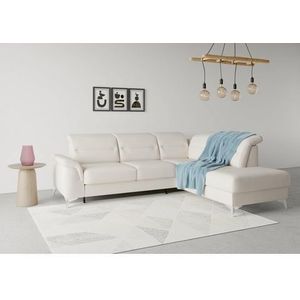 sit&more Ecksofa »Sinatra L-Form«, mit Ottomane, optional mit Kopfteilverstellung und Armteilfunktion