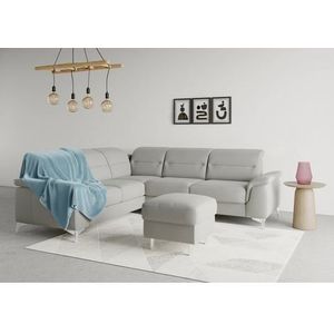 sit&more Ecksofa »Sinatra L-Form«, optional mit Kopfteilverstellung und Armteilfunktion