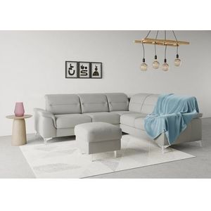 sit&more Ecksofa »Sinatra L-Form«, optional mit Kopfteilverstellung und Armteilfunktion