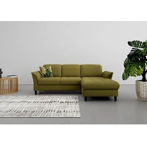 sit&more Ecksofa »Maggiore L-Form«, wahlweise mit Kopfteilverstellung, Bettfunktion und Bettkasten