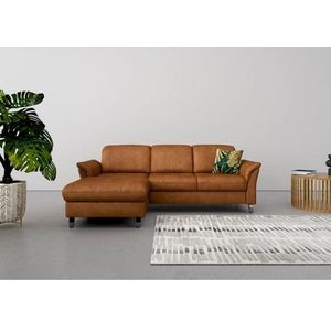 sit&more Ecksofa "Maggiore L-Form", wahlweise mit Kopfteilverstellung, Bettfunktion und Bettkasten