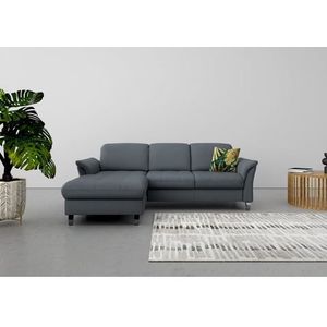 sit&more Ecksofa »Maggiore L-Form«, wahlweise mit Kopfteilverstellung, Bettfunktion und Bettkasten