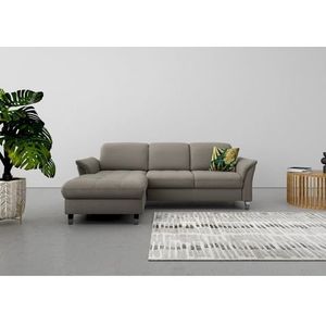 sit&more Ecksofa »Maggiore L-Form«, wahlweise mit Kopfteilverstellung, Bettfunktion und Bettkasten