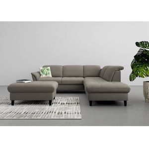 sit&more Ecksofa "Maggiore L-Form", wahlweise mit Kopfteilverstellung, Bettfunktion und Stauraum