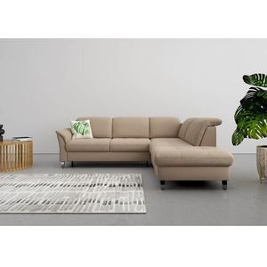 sit&more Ecksofa »Maggiore L-Form«, wahlweise mit Kopfteilverstellung, Bettfunktion und Stauraum