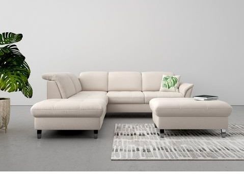 sit&more Ecksofa "Maggiore L-Form", wahlweise mit Kopfteilverstellung, Bettfunktion und Stauraum
