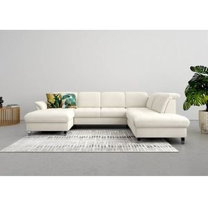 sit&more Wohnlandschaft »Maggiore U-Form«, wahlweise mit Kopfteilverstellung, Bettfunktion und Stauraum