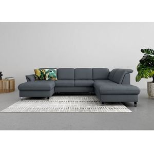 sit&more Wohnlandschaft »Maggiore U-Form«, wahlweise mit Kopfteilverstellung, Bettfunktion und Stauraum