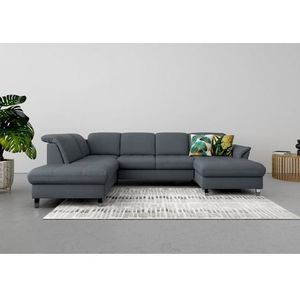 sit&more Wohnlandschaft »Maggiore U-Form«, wahlweise mit Kopfteilverstellung, Bettfunktion und Stauraum