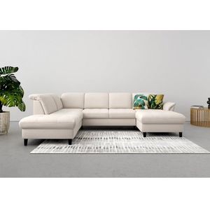 sit&more Wohnlandschaft »Maggiore U-Form«, wahlweise mit Kopfteilverstellung, Bettfunktion und Stauraum