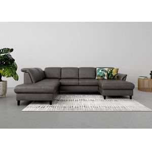 sit&more Wohnlandschaft »Maggiore U-Form«, wahlweise mit Kopfteilverstellung, Bettfunktion und Stauraum