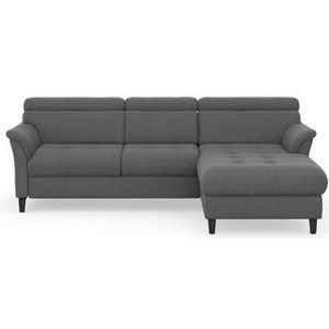 sit&more Ecksofa »Marano L-Form«, inklusive Kopfteilverstellung, wahlweise mit Bettfunktion, Bettkasten