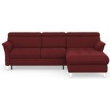 sit&more Ecksofa »Marano L-Form«, inklusive Kopfteilverstellung, wahlweise mit Bettfunktion, Bettkasten