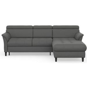 sit&more Ecksofa »Marano L-Form«, inklusive Kopfteilverstellung, wahlweise mit Bettfunktion, Bettkasten