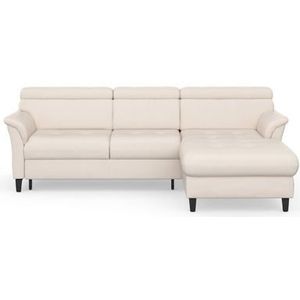 sit&more Ecksofa »Marano L-Form«, inklusive Kopfteilverstellung, wahlweise mit Bettfunktion, Bettkasten