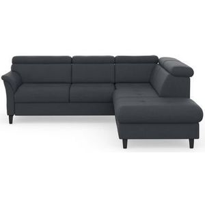 sit&more Ecksofa »Marano L-Form«, inklusive Kopfteilverstellung, wahlweise mit Bettfunktion, Bettkasten