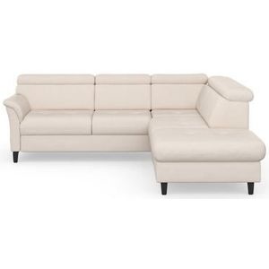 sit&more Ecksofa »Marano L-Form«, inklusive Kopfteilverstellung, wahlweise mit Bettfunktion, Bettkasten