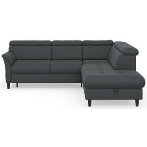 sit&more Ecksofa »Marano L-Form«, inklusive Kopfteilverstellung, wahlweise mit Bettfunktion, Bettkasten
