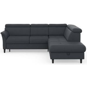 sit&more Ecksofa »Marano L-Form«, inklusive Kopfteilverstellung, wahlweise mit Bettfunktion, Bettkasten