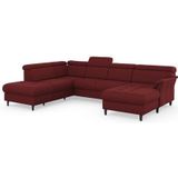 sit&more Wohnlandschaft "Marano U-Form", inklusive Kopfteilverstellung, wahlweise mit Bettfunktion, Bettkasten