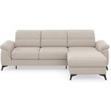 sit&more Ecksofa »Sinatra L-Form«, mit Recamiere, optional mit Kopfteilverstellung und Armteilfunktion