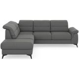 sit&more Ecksofa »Sinatra L-Form«, mit Ottomane, optional mit Kopfteilverstellung und Armteilfunktion