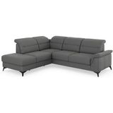 sit&more Ecksofa »Sinatra L-Form«, mit Ottomane, optional mit Kopfteilverstellung und Armteilfunktion