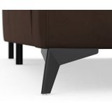 sit&more Ecksofa "Sinatra L-Form", optinal mit Kopfteilverstellung und Armteilfunktion, Metallfüße