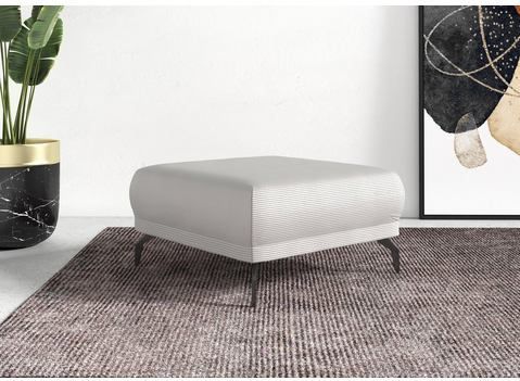 INOSIGN Hocker "Coco", Cord-Bezug in 2 Ausführungen, Füßen 15 cm hoch