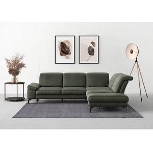 sit&more Ecksofa »Cabana L-Form«, Ottomane, wahlweise mit Sitztiefen-,Armlehnen- und Kopfteilfunktion