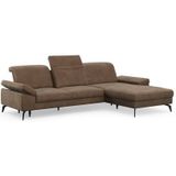 sit&more Ecksofa "Cabana L-Form", Recamiere, wahlweise mit Sitztiefen-, Armlehnen- und Kopfteilfunktion