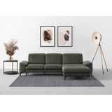 sit&more Ecksofa "Cabana L-Form", Recamiere, wahlweise mit Sitztiefen-, Armlehnen- und Kopfteilfunktion