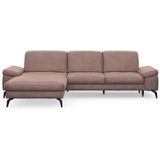 sit&more Ecksofa »Cabana L-Form«, Recamiere, wahlweise mit Sitztiefen-, Armlehnen- und Kopfteilfunktion