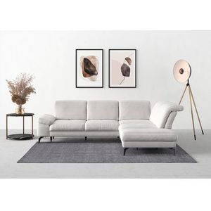 sit&more Ecksofa »Cabana L-Form«, Ottomane, wahlweise mit Sitztiefen-,Armlehnen- und Kopfteilfunktion