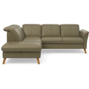sit&more Ecksofa »Romero L-Form«, wahlweise mit oder ohne TV-Funktion, Bettfunktion, Bettkasten