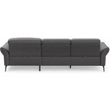 INOSIGN Ecksofa "Coco L-Form", Sitztiefen-, Arm- und Kopfteilverstellung, Cord-Bezug, Fußhöhe 15 cm