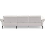 INOSIGN Ecksofa »Coco L-Form«, Sitztiefen-, Arm- und Kopfteilverstellung, Cord-Bezug, Fußhöhe 15 cm
