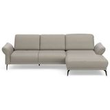 INOSIGN Ecksofa »Coco L-Form«, Sitztiefen-, Arm- und Kopfteilverstellung, Cord-Bezug, Fußhöhe 15 cm