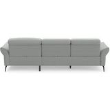 INOSIGN Ecksofa »Coco L-Form«, Sitztiefen-, Arm- und Kopfteilverstellung, Cord-Bezug, Fußhöhe 15 cm