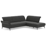 INOSIGN Ecksofa »Coco L-Form«, Sitztiefen-, Arm- und Kopfteilverstellung, Cord-Bezug, Fußhöhe 15 cm