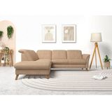 sit&more Ecksofa "Romero L-Form", wahlweise mit oder ohne TV-Funktion, Bettfunktion, Bettkasten
